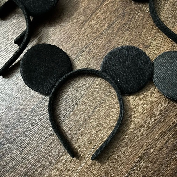 Disney Minnie Mouse Felt Ears Headbands 6 Piece Bundle Adult - Picture 4 of 5